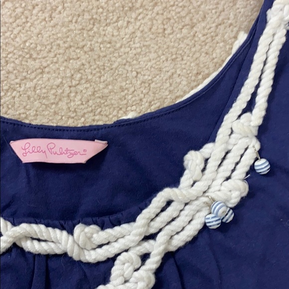 Lilly Pulitzer nautical detail tank - Picture 2 of 4
